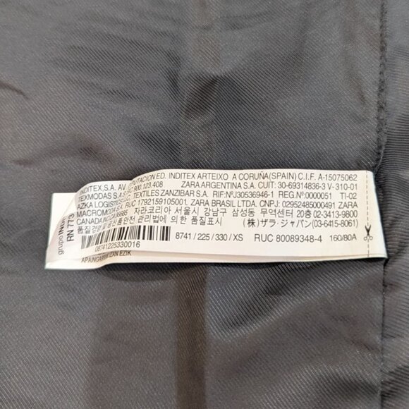 ZARA Tweed Sleeveless Vest Dress – Multicolor (Red/Black/White) Size XS EUC - Picture 5 of 5